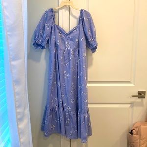 Abercrombie midi floral dress - XL